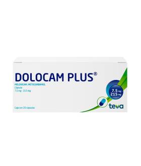 Dolocam PlusDe 7.5 mg / 215 mg Caja Con 20 Cápsulas -...