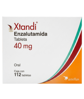 Xtandi De 40 mg Caja Con 112 Tabletas - Enzalutamida