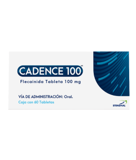 Cadence 100 De 100 mg CaJa Con 60 Tabletas - Flecainida
