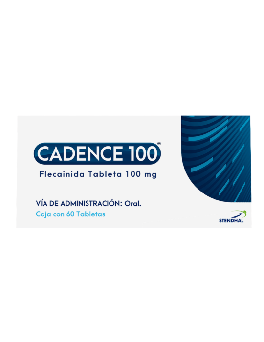 Cadence 100 De 100 mg CaJa Con 60 Tabletas - Flecainida