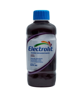 Electrolit Suero Rehidratante Botella De 625 mL Sabor Uva...