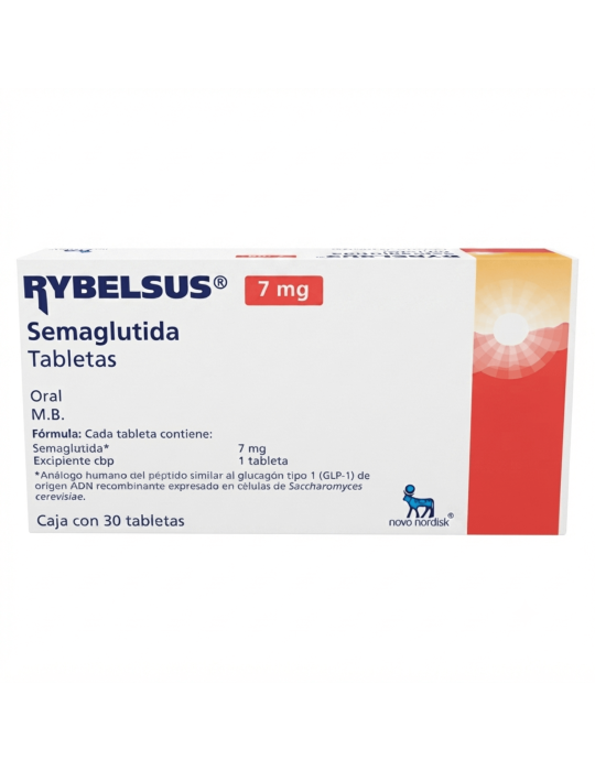 Rybelsus De 7 mg Caja Con 30 Tabletas -...