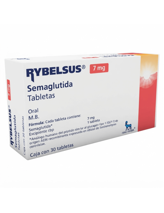 Rybelsus De 7 mg Caja Con 30 Tabletas -...