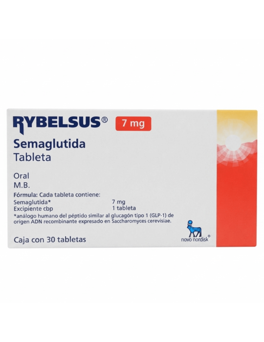 Rybelsus De 7 mg Caja Con 30 Tabletas -...