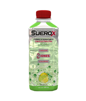 Suerox 8iones Adulto Botella Con 630 mL Sabor Lima-Limón...