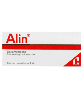 Alin De 8 mg / 2 mL Caja Con 1 Ampolleta Con 2 mL...