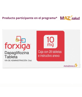 Forxiga 10 mg Box of 28 Tablets - Dapagliflozin