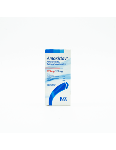 Compra Amoxiclav Bid 875/125 Mg 14 Tab - Laboratorios Pisa ...