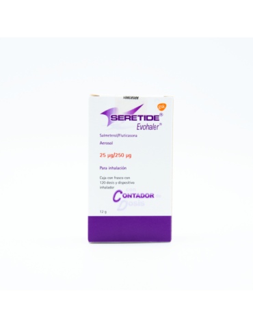 Compra Seretide Evohaler 25/250 Mg 120 Dosis - GlaxoSmithKline México ...