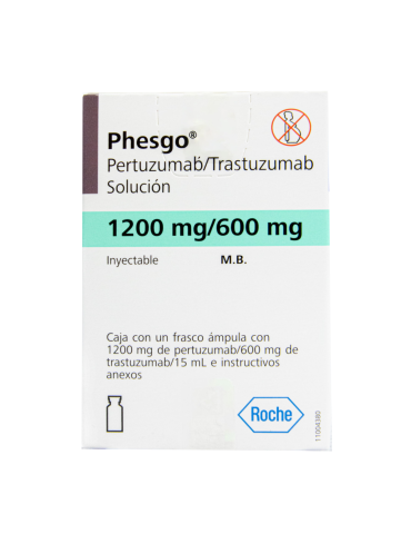 Buy Phesgo 1200 mg / 600 mg Injectable Box with Ampoule Vial ...