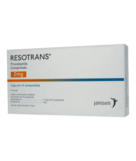 Resotrans De 2 mg Caja Con 14 Comprimidos - Prucaloprida