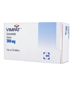 Vimpat De 200 mg Caja Con 28 Tabletas - Lacosamida