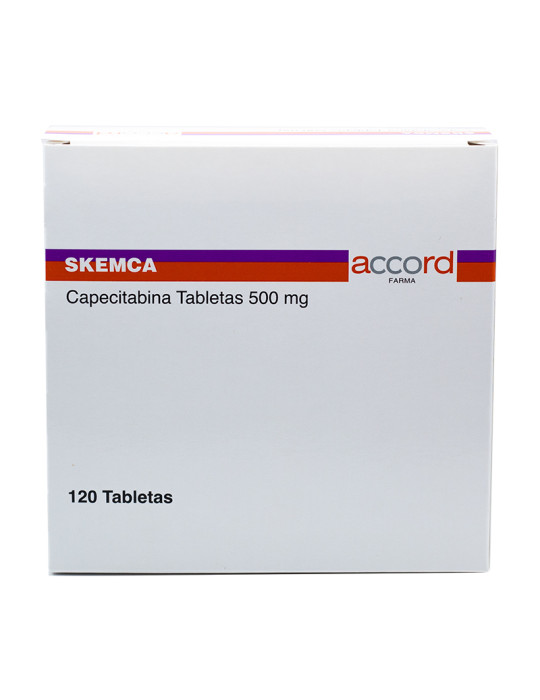 Skemca De 500 mg Caja Con 120 Tabletas - Capecitabina