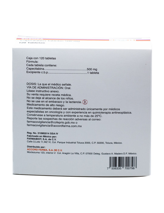 Skemca De 500 mg Caja Con 120 Tabletas -...