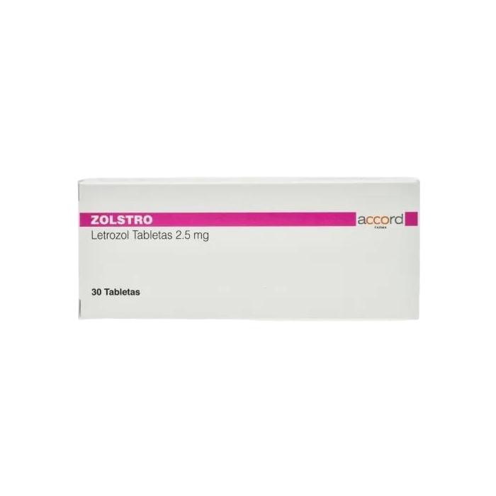 Zolstro De 2.5 mg Caja Con 30 Tabletas - Letrozol