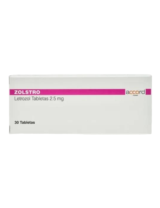 Zolstro De 2.5 mg Caja Con 30 Tabletas - Letrozol