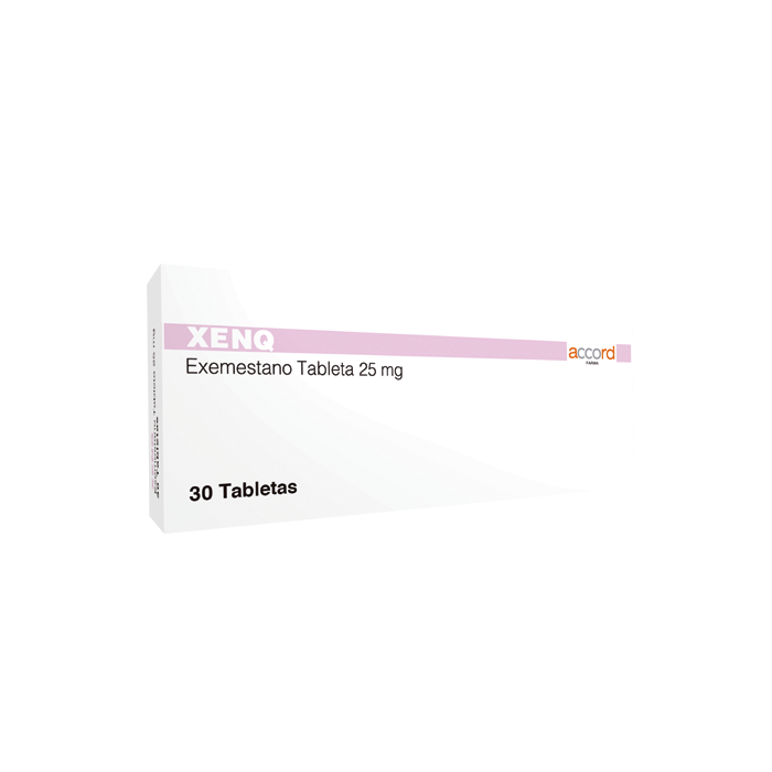 Xenq De 25 mg Caja Con 30 Tabletas - Exemestano