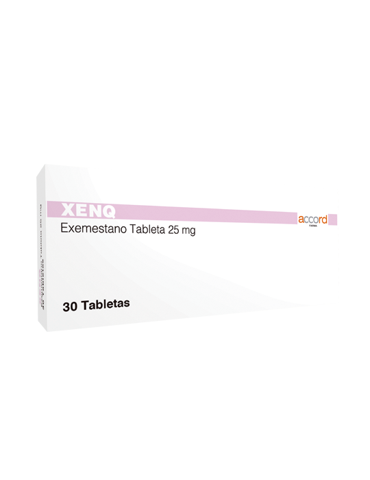 Xenq De 25 mg Caja Con 30 Tabletas - Exemestano