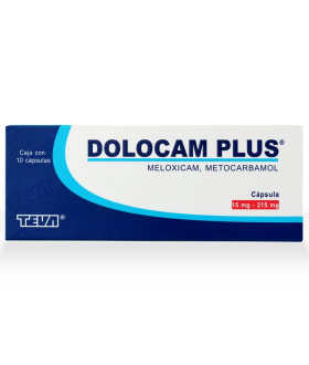Dolocam Plus De 15 mg / 215 mg Caja Con 10 Cápsulas...