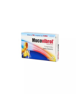 Mucovibrol De 30 mg Caja Con 20 Comprimidos - Ambroxol
