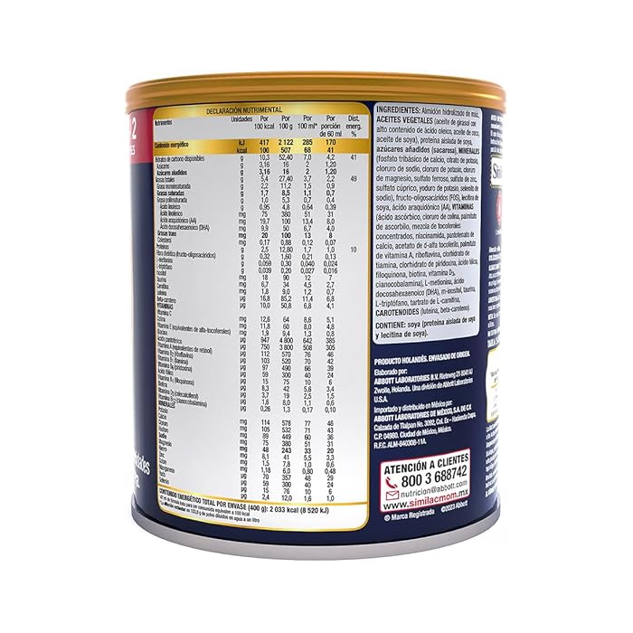 Compra Isomil 1 Advance Iq 400 G Pvo - Abbott Laboratories - FORMULA ...