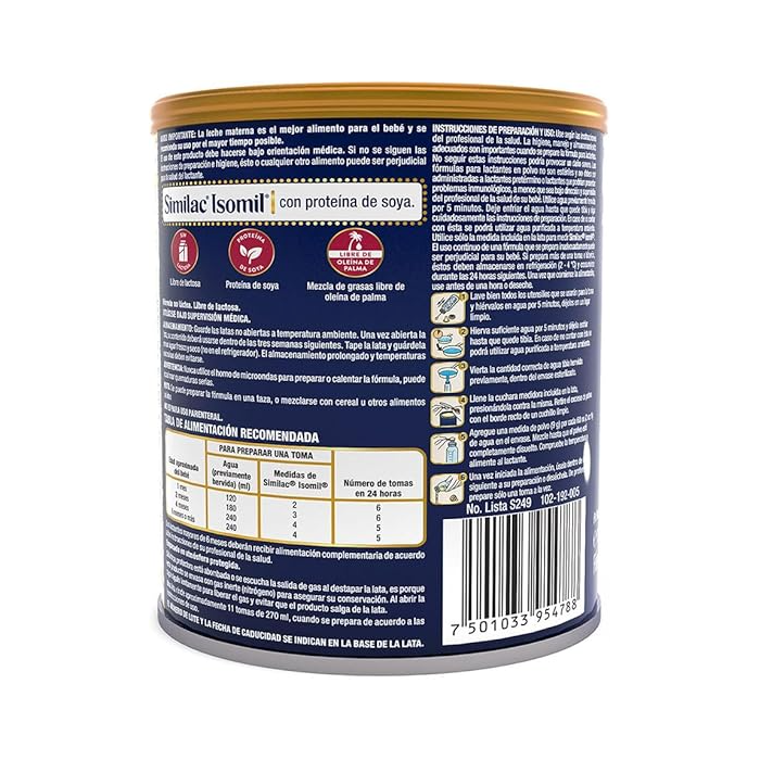 Compra Isomil 1 Advance Iq 400 G Pvo - Abbott Laboratories - FORMULA ...