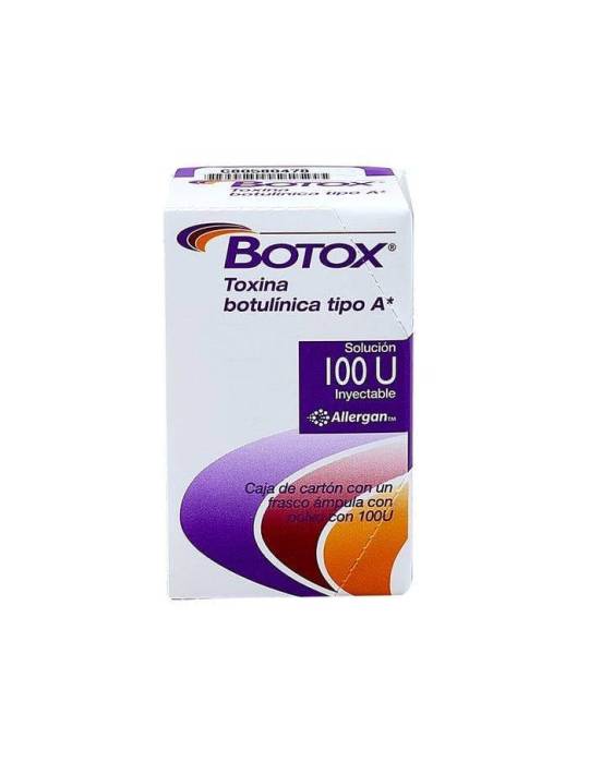 Botox De100 UI Caja Con Frasco Ámpula Con Polvo Solución Inyectable - Toxina Botulínica Tipo A*