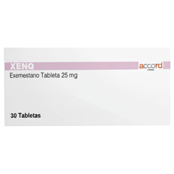 Xenq De 25 mg Caja Con 30 Tabletas - Exemestano