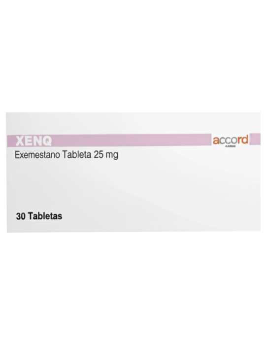 Xenq De 25 mg Caja Con 30 Tabletas - Exemestano