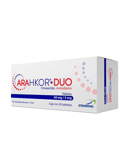 Arahkor Duo De 60 / 5 mg Caja Con 30 Tabletas -...
