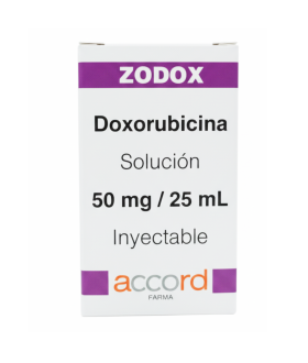 Zodox De 50 mg / 25 ml Caja Con Frasco Ámpula Solución...