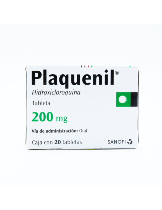 Plaquenil De 200 mgCaja Con 20 Tabletas -...